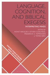 'Language, Cognition, and Biblical Exegesis: Interpreting Minds' cover